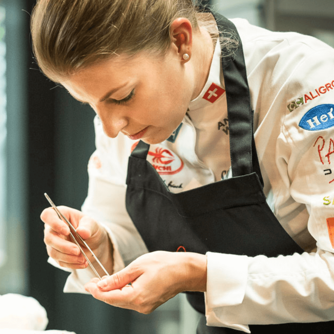 Um fogo de artifício de cores