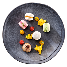 Recheios criativos de macaron